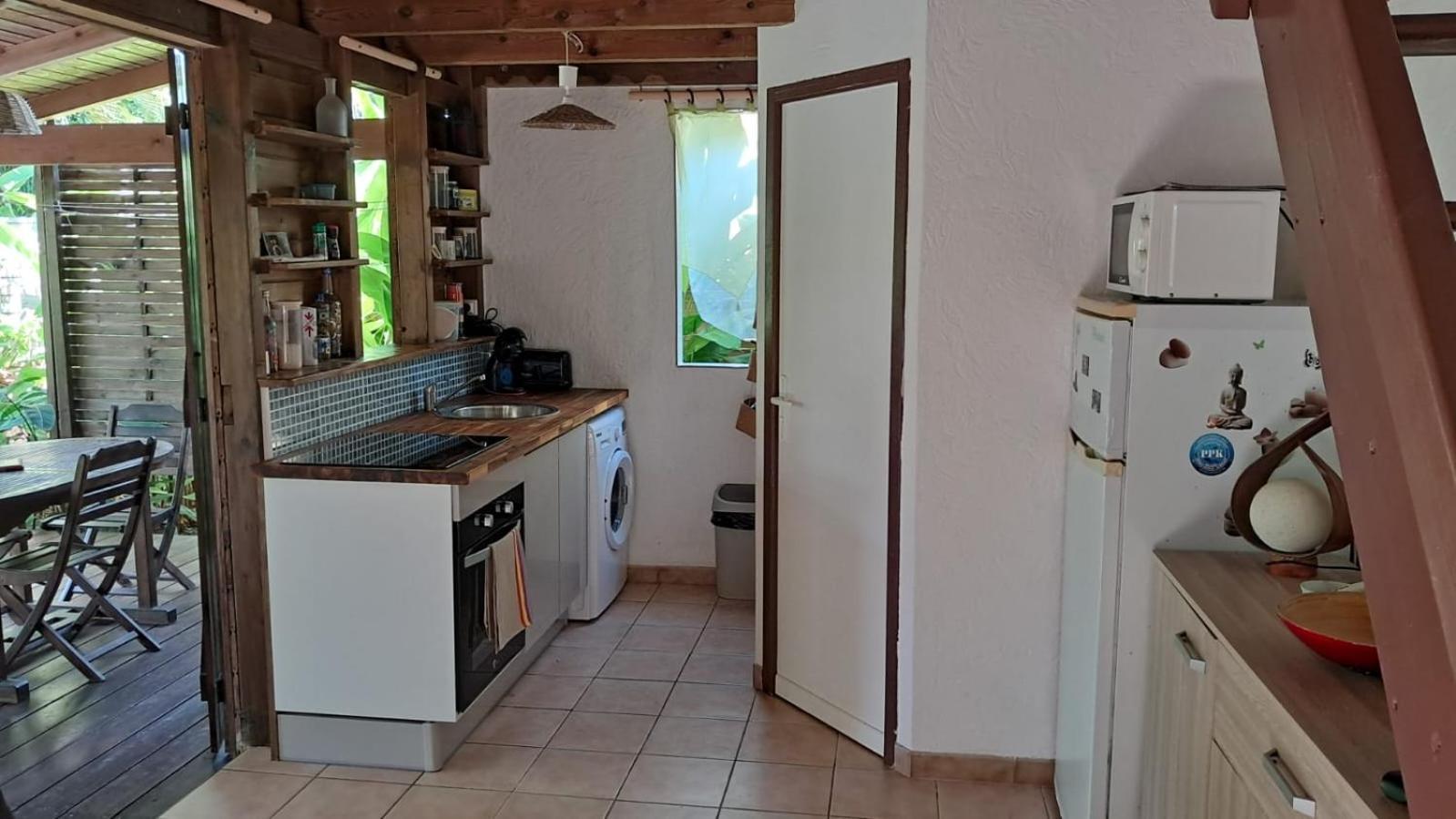 Kaz Creole Aventure Tropicale Insolite, Fibre, Jardin Et Jacuzzi Prives Saint-Francois  Exterior photo