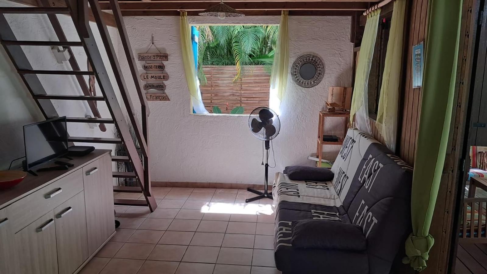 Kaz Creole Aventure Tropicale Insolite, Fibre, Jardin Et Jacuzzi Prives Saint-Francois  Exterior photo
