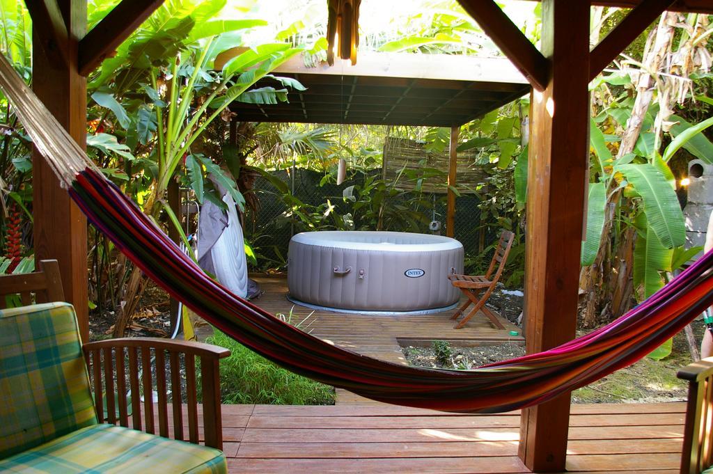 Kaz Creole Aventure Tropicale Insolite, Fibre, Jardin Et Jacuzzi Prives Saint-Francois  Exterior photo